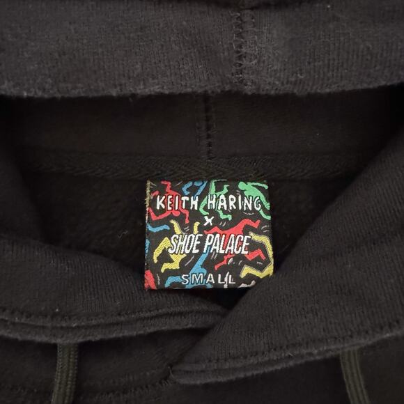 Keith Haring X Shoe Palace Hoodie Sweatshirt Size SMALL‎ Pullover - Picture 3 of 10